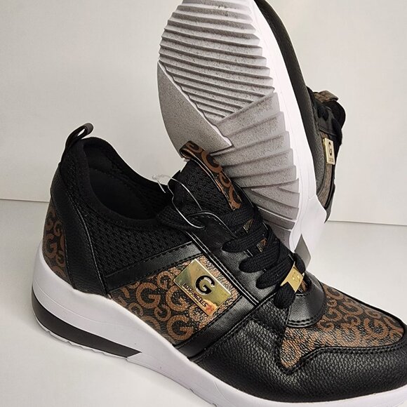 Guess GBG Los Angeles Women's Ladies wedge sneakers size 6 US brand new - Picture 2 of 5
